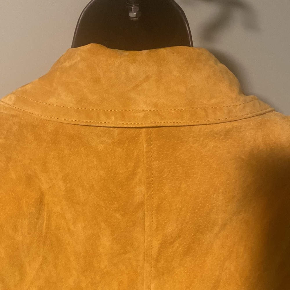 NWT BAGATELLE.NYC MOTO GOLD SUEDE JACKET - Picture 10 of 15